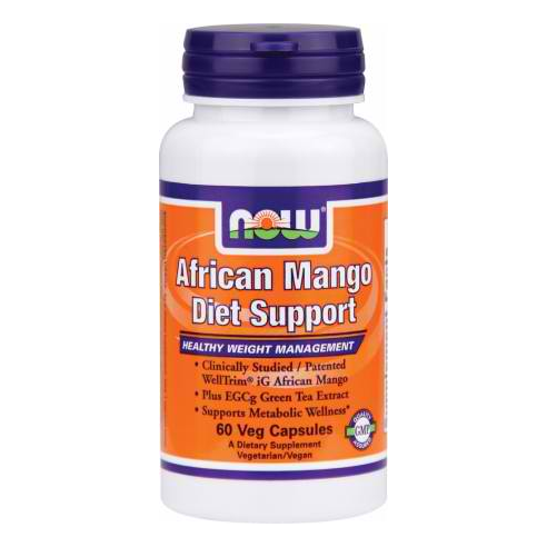 NOW FOODS - African mango diet support - 60 caps