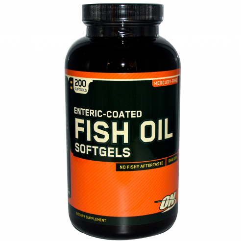 OPTIMUM  Enteric Coated Fish Oil  200 caps