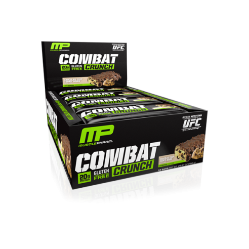 MUSCLE PHARM  Combat Crunch Bar 12 barrette da 63 g